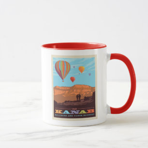 Kanab, Utah Ballonnen en tunes Roundup Mok