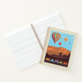 Kanab, Utah | Ballonnen en tunes Roundup Notitieboek (Binnen)