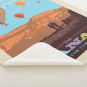 Kanab, Utah | Ballonnen en tunes Roundup Sherpa Deken (3/4)