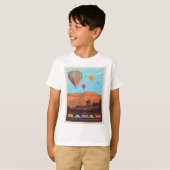 Kanab, Utah | Ballonnen en tunes Roundup T-shirt (Voorkant volledig)