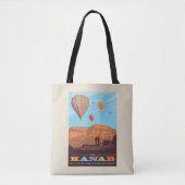 Kanab, Utah | Ballonnen en tunes Roundup Tote Bag (Voorkant)