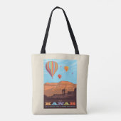 Kanab, Utah | Ballonnen en tunes Roundup Tote Bag (Achterkant)