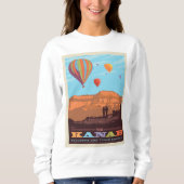 Kanab, Utah | Ballonnen en tunes Roundup Trui (Voorkant)