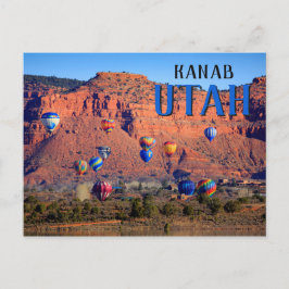 Kanab Utah Balonfestival Briefkaart