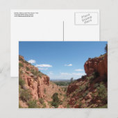 Kanab, Utah gezien vanuit Squaw Trail Briefkaart (Voorkant / Achterkant)