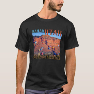 Kanab Utah Hot Air-ballonnen zwart T-shirt