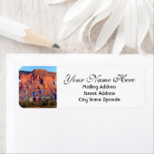 Kanab Utah Hot Air-luchtballonnen retouradres Etiket (Insitu)