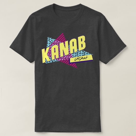 Kanab Utah Pride 90s  jaren negentig Kostuumdeel T-shirt (Design voorkant)
