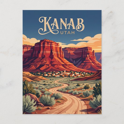 Kanab VS Briefkaart (Voorkant)