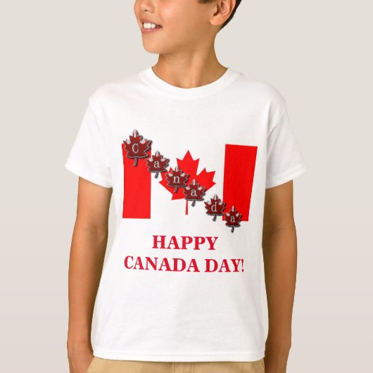 KANADA DAG. T-SHIRT (Voorkant)