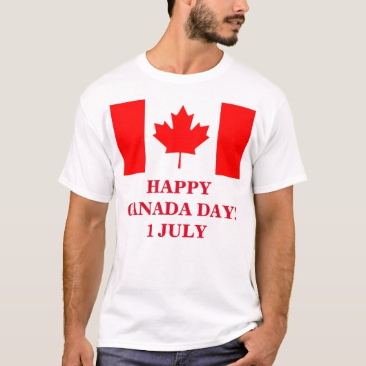 KANADA DAG. T-SHIRT (Voorkant)
