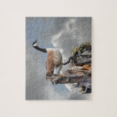 KANADA GAAT EEN SNAG AAN LEGPUZZEL (Verticaal)