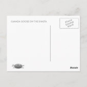 KANADA GAAT OP DE SHASTA BRIEFKAART (Achterkant)