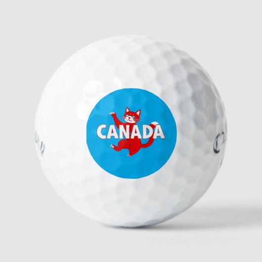 KANADA KAT GOLFBALLEN (Voorkant)