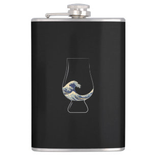 Kanagawa Glencairn Glass Heupfles