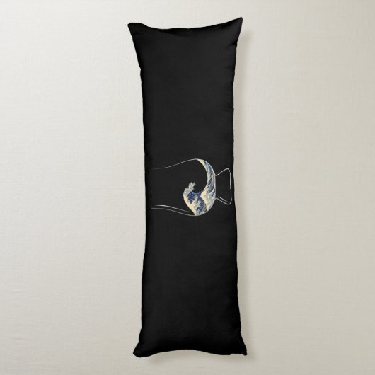 Kanagawa Glencairn Glass Lichaamskussen (Achterkant (Verticaal))