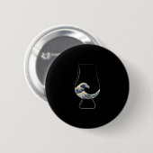 Kanagawa Glencairn Glass Ronde Button 5,7 Cm (Voorkant /achterkant)