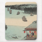 Kanagawa, Japan: afdrukken van Ukiyo-e Woodblock Muismat (Voorkant)