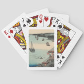 Kanagawa, Japan: Woodblock Print Pokerkaarten (Achterkant)