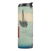 Kanagawa, Japan: Woodblock Print Thermosbeker (Gedraaid links)