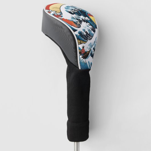 Kanagawa Japans De grote golf Golfheadcover (Schuin)
