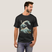 Kanagawa Japans The Great Wave T-shirt (Voorkant volledig)