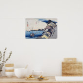 Kanagawa: Uitzicht van de Ridge Poster (Keuken)