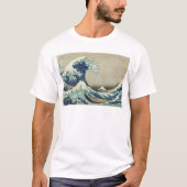 Kanagawa Wave van Katsushika Hokusai T-shirt (Voorkant)