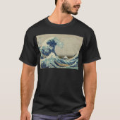 Kanagawa Wave van Katsushika Hokusai T-shirt (Voorkant)