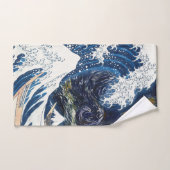 Kanagawa Waves, Japans kunstpatroon Handdoek (Handdoek)