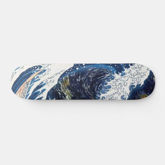 Kanagawa Waves, Japans kunstpatroon Persoonlijk Skateboard (Horizontaal)