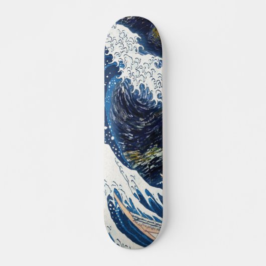 Kanagawa Waves, Japans kunstpatroon Persoonlijk Skateboard (Voorkant)