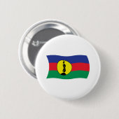 Kanak People Flag Button (Voorkant /achterkant)