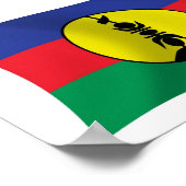 Kanak People Flag Poster Print (Hoek)