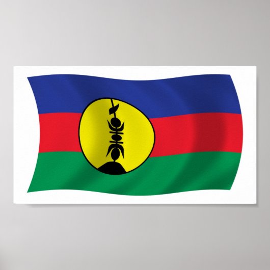 Kanak People Flag Poster Print (Voorkant)