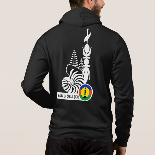 Kanak Roots Strength capuchontrui Hoodie (Achterkant)