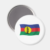 Kanak Volk Vlag Magneet (Voorkant / Achterkant)