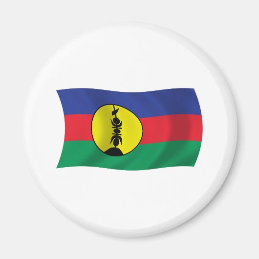 Kanak Volk Vlag Magneet (Voorkant)