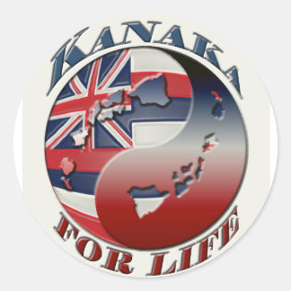 Kanaka for Life Sticker