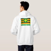 Kanaka Maoli Flag Hoodie (Achterkant volledig)