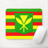 Kanaka Maoli Flag Muismat (Met muis)