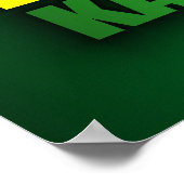 Kanaka Maoli Flag Poster (Hoek)