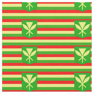 Kanaka Maoli Flag Stof