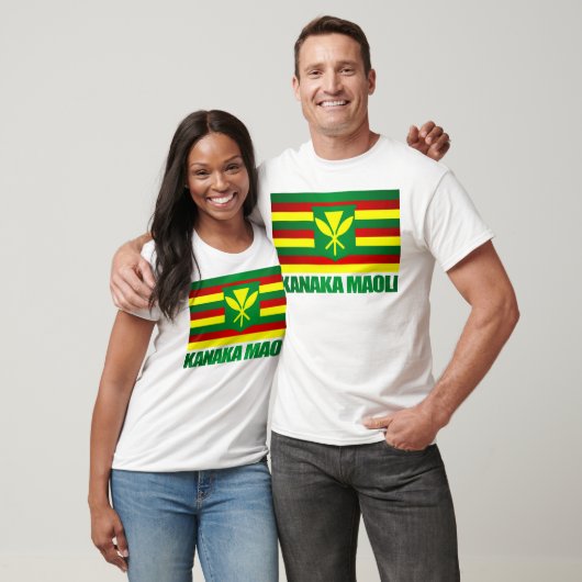 Kanaka Maoli Flag T-shirt (Unisex)