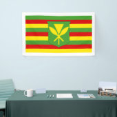 Kanaka Maoli - Hawaii Independence Flag Spandoek (Beurs)