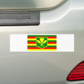 Kanaka Maoli - Native Hawaiian Flag Bumpersticker (Op auto)