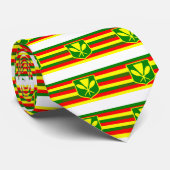 Kanaka Maoli - Native Hawaiian Flag Stropdas (Opgerold)