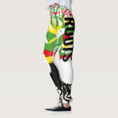Kānaka Maoli ROOTS Blk Leggings (Links)