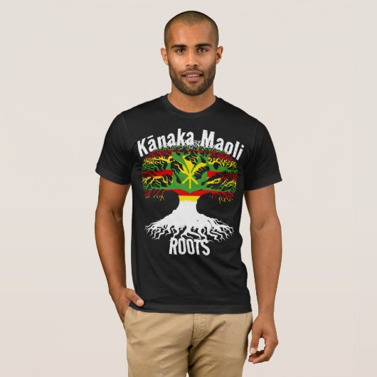 Kānaka Maoli ROOTS T-shirt (Voorkant volledig)