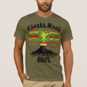 Kānaka Maoli ROOTS T-shirt (Voorkant)